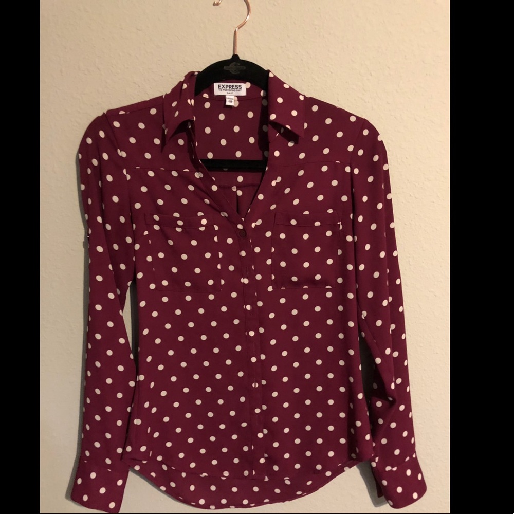 XXS Slim Fit Express Polka Dot Portofino
